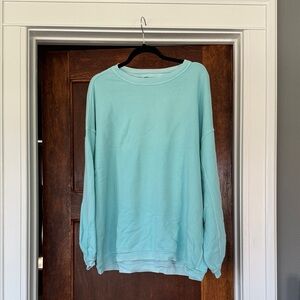 Aerie oversized crew neck sweatshirt